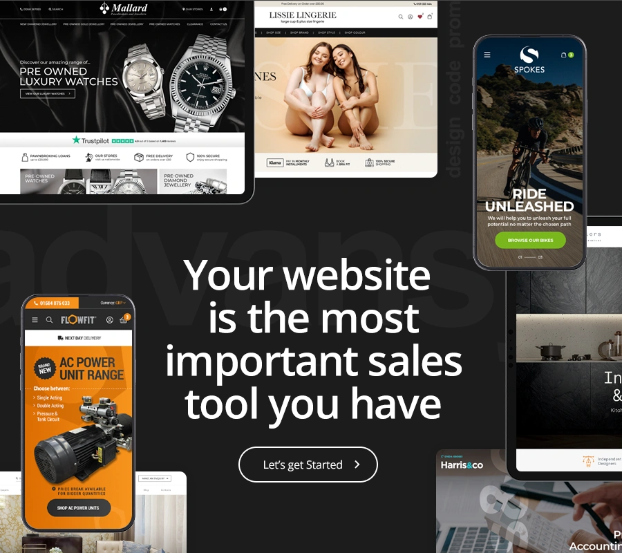 Your website is the  most important sales  tool you have...