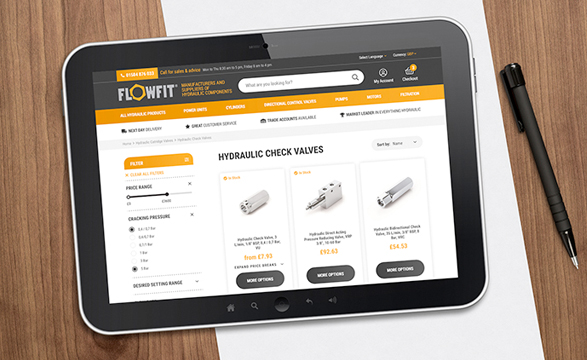 <b>B2B eCommerce Website</b>